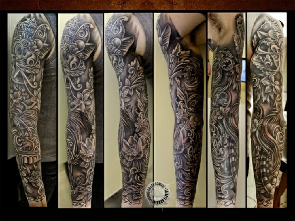 Android tattoo shop application : fullscreen picture view