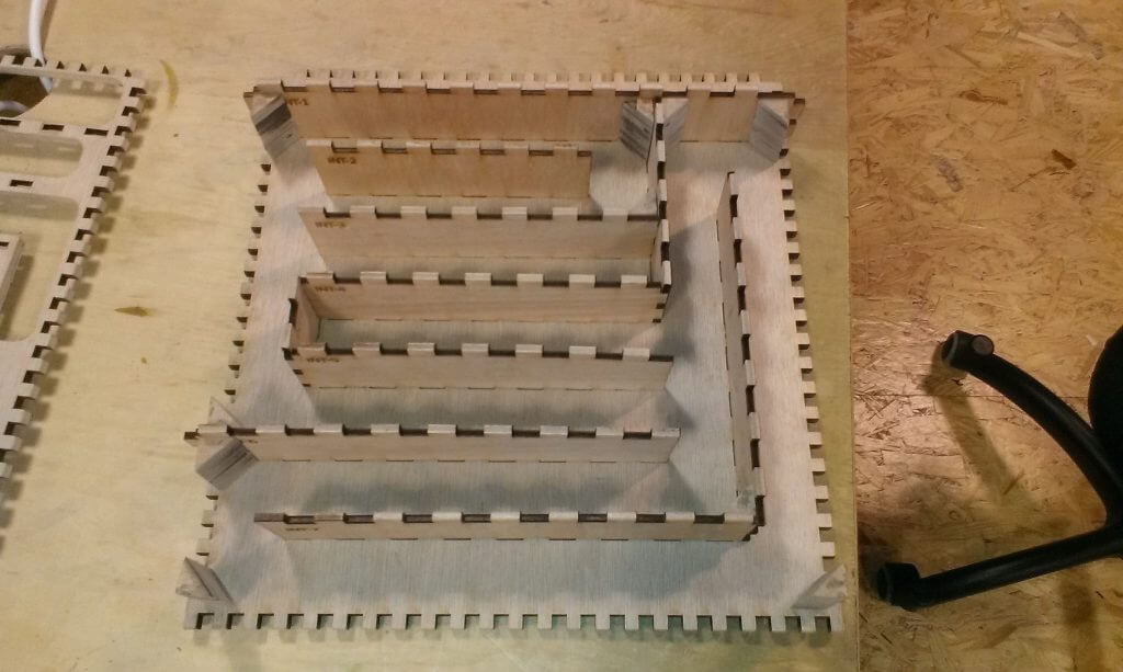 Game for cats : second layer assembly
