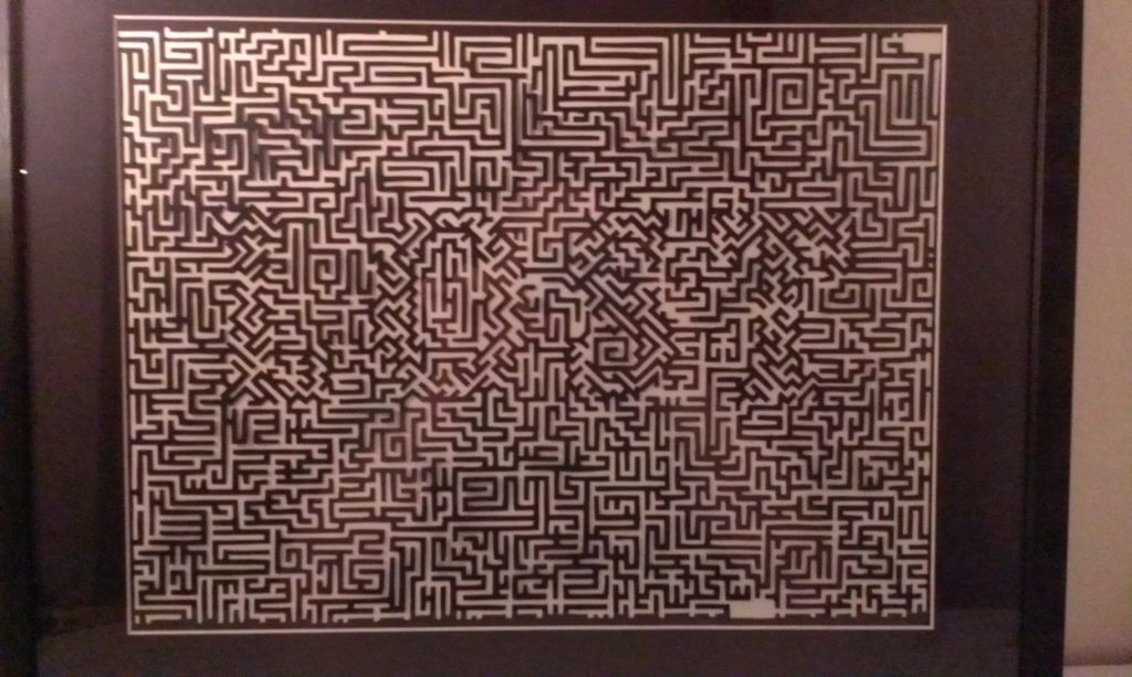 Papercut – Lost : framed